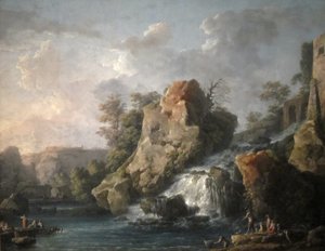 Teverone Cascade by Carlo Bonavia