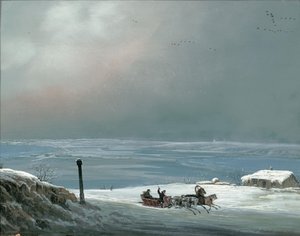 Odessa surroundings in winter, 1841