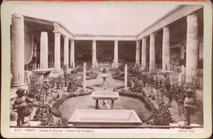 House of the Vettii in Pompeii, ca 1880