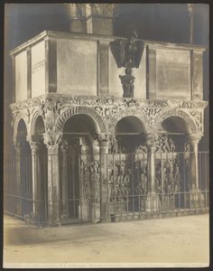 Milan - Basilica of St. Ambrose - Ambo and Christian Sarcophagus of the 6th Century by Carlo Brogi
