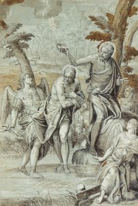The Baptism of Christ by Carlo Caliari