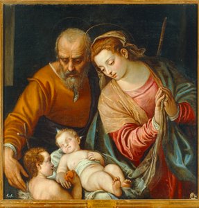 The Holy Family with Young Saint John the Baptist