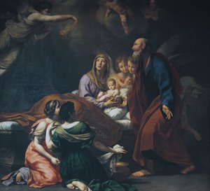 Nativity of Mary by Carlo Cignani