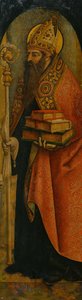 Saint Augustine by Carlo Crivelli