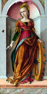 Saint Catherine of Alexandria (ca 1492)