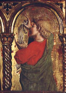 St. John the Evangelist, detail from the Sant