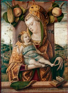 Virgin and Child with Apples and a Cucumber