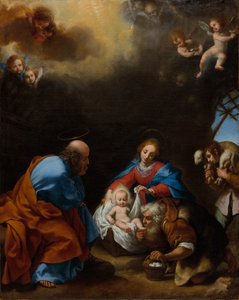 Adoration of the Shepherds, c. 1670 by Carlo Dolci