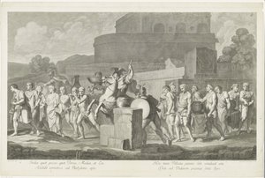 Procession of Men with War Booty