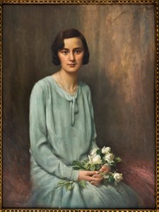 Portrait of Nina Galletto by Carlo Grossi
