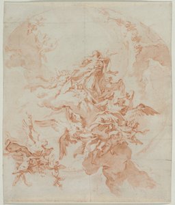 The Assumption of the Virgin, c1754