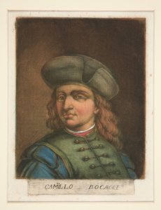 Camillo Bocacci, from Ritratti di pittori (Portraits of Painters) by Carlo Lasinio