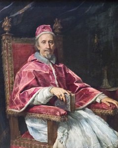 Portrait of Clement IX by Carlo Maratta or Maratti