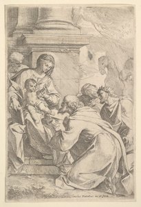 The Adoration of the Magi by Carlo Maratta or Maratti