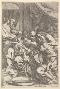 The Birth of the Virgin by Carlo Maratta or Maratti