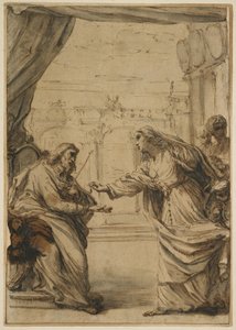 The Rospigliosi Family Paying Homage to Pope Clement IX, 1667-1669 by Carlo Maratta or Maratti