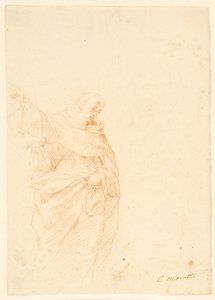 Clerical Saint Pointing Upwards