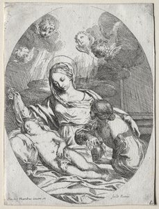 Madonna and Child with the Magdalen by Carlo Maratti