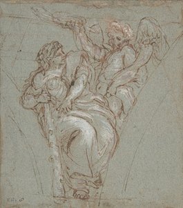 Virtue Crowned by Honor by Carlo Maratti