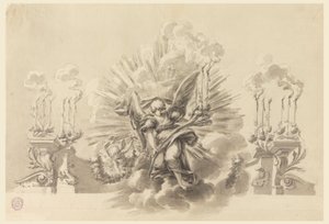 Design for a ceremonial decoration, ca. 1760 by Carlo Marchionni