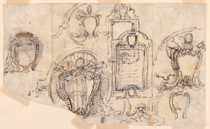 Sketches, 1740–58 by Carlo Marchionni