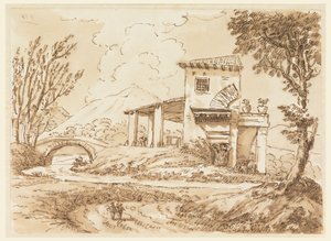 Landscape with Villa