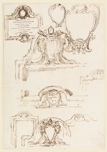 Nine Sketches for Tablet Frames