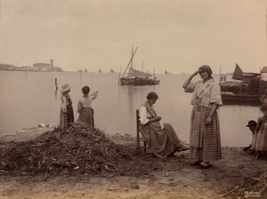 Chioggia, Under the Marina by Carlo Naya