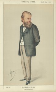 Mr Edward Miall by Carlo Pellegrini