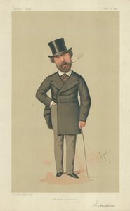 Mr Henry Du Pre Labouchere, Modest assurance, Vanity Fair cartoon