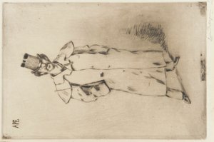 Portrait of Whistler by Carlo Pellegrini