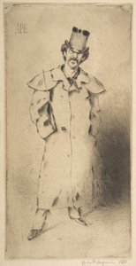 Portrait of Whistler by Carlo Pellegrini
