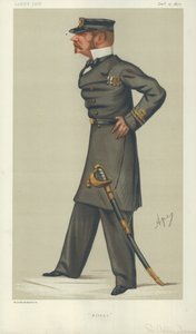 Sir Allen Young, Alleno, 15 December 1877, Vanity Fair Cartoon by Carlo Pellegrini