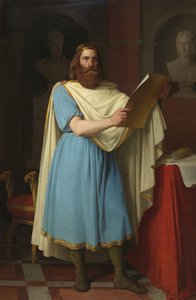 Alaric II, Visigothic King by Carlos María Esquivel y Rivas