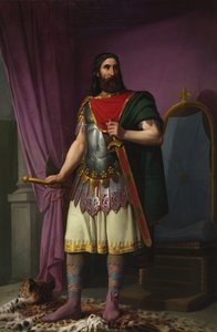 Egica, Visigoth King by Carlos María Esquivel y Rivas