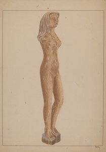 Carved Nude by Carol Larson