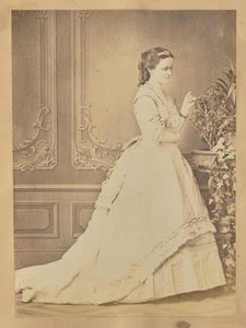 Elisabeth of Wied, Queen of Romania by Carol Szathmari