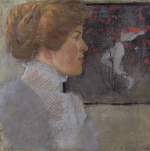 Portrait of a Lady by Carola Nahowska