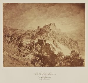 Falls of the Rhine (at Schaffhausen) by Turner by Caroline Bertolacci