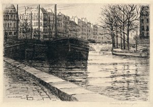 The Pont St. Michel, 1915