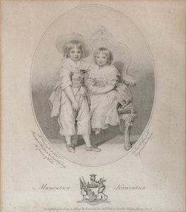 Portrait of Count Mikhail Semyonovich Vorontsov and Countess Ekaterina Semyonovna Vorontsova