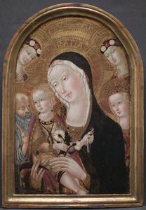 Virgin and Child with Saint Jerome and Saint Catherine of Alexandria, c. 1450