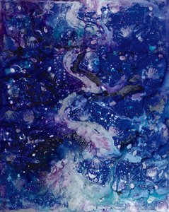 Cerulean Shorelines by Carolyn Mary Kleefeld