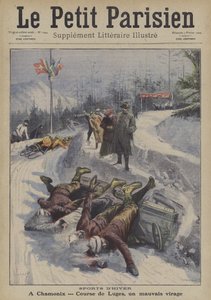 Winter Sports: Accident on the Luge Track at Chamonix