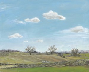 Open Countryside Landscape by Carrie Arnold
