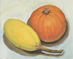 Pumpkin and Spaghetti Squash by Carrie Arnold