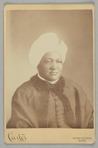 Cabinet Card of Sarah Ann Blunt Crozley by Carter