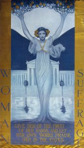 Woman Suffrage, c. 1905 by Cary