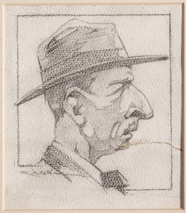 A Man Wearing a Hat by Casimiro Jodi