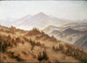 Mountain Landscape by Caspar David Friedrich